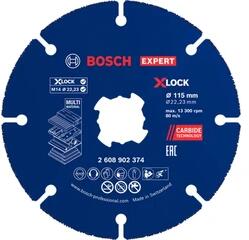 Bosch EXPERT Carbide Multi X-LOCK karbid vágókorong 115 x 22.23 mm (2608902374)