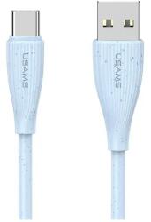 USAMS Кабел за бързо зареждане и данни usams us-sj714 usb-c - usb-a 18w 1 метър, син (sj714usb03)