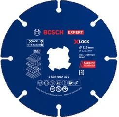 Bosch EXPERT Carbide Multi X-LOCK karbid vágókorong 125 x 22.23 mm (2608902375)