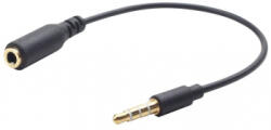 Gembird Cablu audio Gembird CCA-419 3.5 mm jack - 3.5 mm jack 0.18m Negru (cca-419)