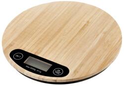 Ambition Natural Bambusz Konyhai Mérleg - Kerek
