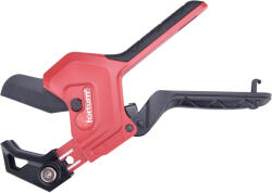 FORTUM garancia műanyagcső vágóolló, max. : 64mm, 3 fokozat, (PVC, PPR, PP, PE, PEX, PB, PVDF csövekhez)