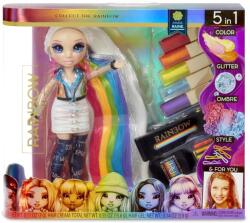 Rainbow High Rainbow High, Salon de coafura, set papusa cu accesorii Papusa