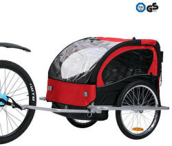 Velostar gyermek csomag és jogging utánfutó piros