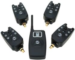  4+1 elektromos rádiós kapásjelző szett táskában (BBHR) - pepita - 39 900 Ft