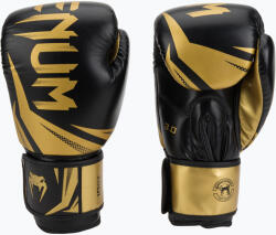 Venum Challenger 3.0 mănuși de box pentru bărbați negru și auriu VENUM-03525
