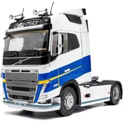 SOLIDO 1: 24 CAMIOANE VOLVO FH Globertrotter xl alb albastru (SO-S2400106)