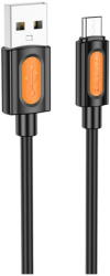 BOROFONE Cablu de Incarcare, USB la Micro-USB, 2.4A, 1m - Borofone (BX114) - Black (KF2357107)