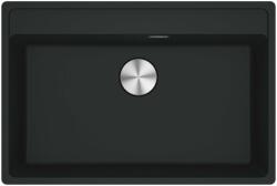 Franke Maris - Fragranit mosogató MRG 610-72 RTL, 76x51 cm, matt fekete 114.0738. 548 (114.0738.548)