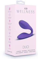 Blush Novelties Wellness Duo kétmotoros párvibrátor (lila)