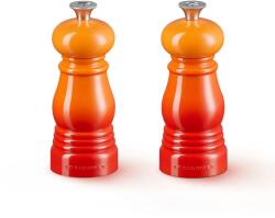 Le Creuset Só- és borsőrlő készlet 11 cm, 2 db szett, FLAME, műanyag, Le Creuset (LECR96002500090000)