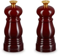 Le Creuset Só- és borsőrlő készlet 11 cm, 2 db szett, GARNET, műanyag, Le Creuset (LECR44900119490100)