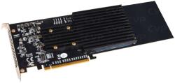 Sonnet Fusion FUS-SSD-4X4-E3S 4x M. 2 NVMe port bővítő PCIe kártya (FUS-SSD-4X4-E3S)