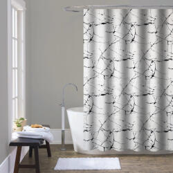  Zuhanyfüggöny - GRANITE - Impregnált textil - 180 x 200 cm (77203292)