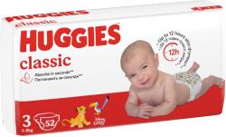 Huggies Scutece Huggies, Classic Jumbo, Nr 3, 4-9 kg, 52 buc