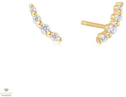 Ania Haie aranyozott ezüst fülbevaló - E065-01G