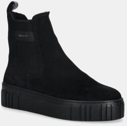 Gant botine din piele întoarsă Snowmont 9BYA-OBD01Y_99X (31553098)