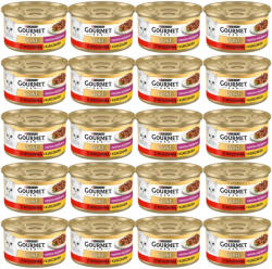 Gourmet Purina Gourmet Gold marhahússal és csirkehússal mártásban 72x85g