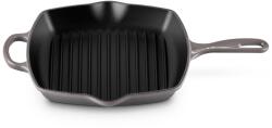 Le Creuset Tigaie pentru gratar SIGNATURE 26 cm, FLINT, fontă, Le Creuset (LECR20183264440422)