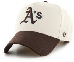47 brand șapcă de baseball din bumbac MLB Athletics Sure Shot 99KK-CAU2MK_01X (BCPTN.MDTTC18GWP.BN08)