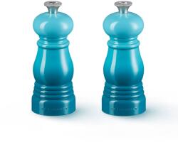 Le Creuset Râșniță pentru sare și piper set 11 cm, set de 2 buc, TEAL, plastic, Le Creuset (LECR96002500490000)
