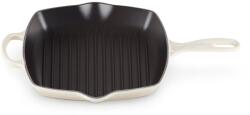 Le Creuset Tigaie pentru gratar SIGNATURE 26 cm, MERINGUE, fontă, Le Creuset (LECR20183267160422)
