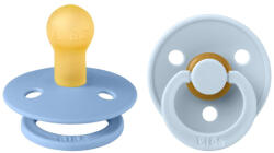 BIBS Colour cumi 2-es szett (Égkék/Pasztellkék), 0-6 hó