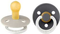 BIBS Colour cumi 2-es szett (Esti homok/Esti grafit), 0-6 hó