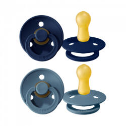 BIBS Colour cumi 6-18 hó, 2 db (tintakék-páva)