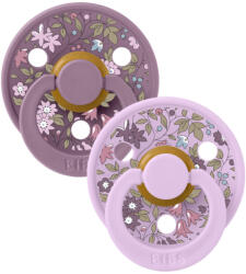 BIBS Liberty Colour Kamilla, 0-6 hó, 2 db (viola)