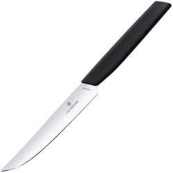 Victorinox Cuțit de bucătărie Victorinox Swiss Modern Black 12 cm - lamă netedă cu vârf ascuțit