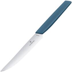 Victorinox Cuțit de bucătărie Victorinox Swiss Modern Cornflower Blue 12 cm - zimțat cu vârf ascuțit