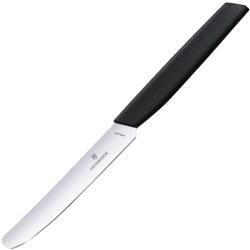 Victorinox Cuțit de bucătarie Victorinox Swiss Modern Black 11 cm - lamă netedă cu vârf rotunjit