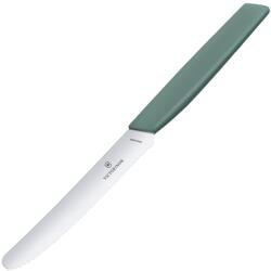 Victorinox Cuțit de bucătărie Victorinox Swiss Modern Sage 11 cm - zimțat cu vârf rotunjit