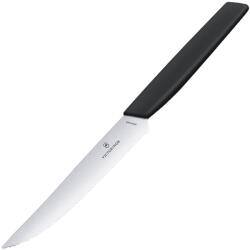 Victorinox Cuțit de bucătărie Victorinox Swiss Modern Black 12 cm - zimțat cu vârf ascuțit