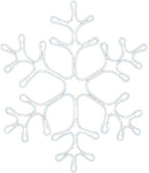 MagicHome Karácsonyi dekoráció, MagicHome, neon csillag, 53 x 56 cm, hidegfehér, 230 V, kültéri, 720 LED, 1, 5 m kábel