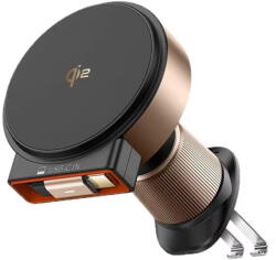 Mcdodo Suport pentru Grila de Ventilatie, 15W + Cablu Retractabil - CH-0091 - Desert Gold (KF2358785) - pcone
