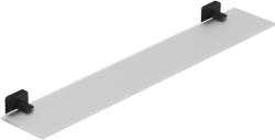 Kludi Vela S fürdőszoba polc 60 cm fekete 25973N2 (25973N2)