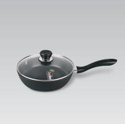 Maestro MR-1205-28 Frying pan with lid, 28 cm, black (MR-1205-28)