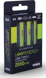 Verico 1UDBT-A1WEAC-NN újratölthető elem Lítium-ion (Li-ion) 1700 mAh 1, 5 V (1UDBT-A1WEAC-NN)