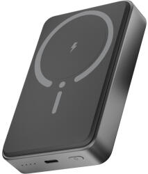 AVAX CHG AVAX PB300 FREELY 15W Mágneses Vezeték nélküli Powerbank 10.000mAh + 20W USB-C (PD3.0), fekete (AVAX PB300)