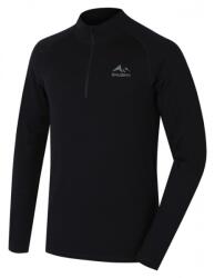 HUSKY Férfi termo cipzáras póló Merow Zip M, fekete