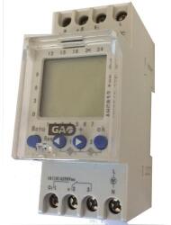 GAO Kapcsolóóra időkapcsoló digitális heti 230V max: 2300W DIN sínre 2 csat. IP20 8138H (8138H)