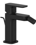 Kludi Renon egykaros bidé csaptelep automata leeresztővel, matt fekete (KL-422163975)