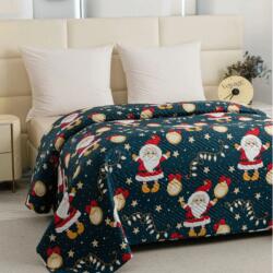  Ágytakaró SANTA, kék Méret: 200 x 220 cm