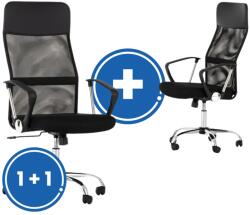 Rauman Scaun de birou Grant 1 + 1 GRATUIT, negru (1509500)
