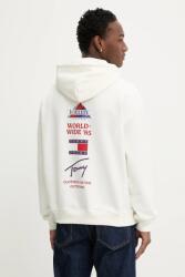 Tommy Hilfiger pamut melegítőfelső - bézs XL - answear - 43 890 Ft