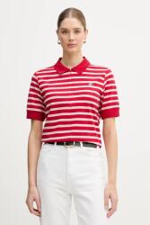 Tommy Hilfiger poló - piros S - answear - 39 890 Ft
