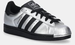 Adidas bőr sportcipő Superstar II - ezüst Női 36 2/3 - answear - 49 990 Ft