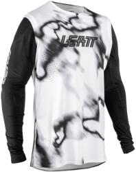 Leatt Tricou Leatt MTB Gravity 8.0, heatmap white (XXL)